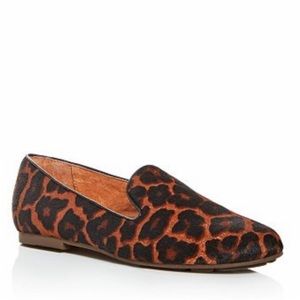 Gentle Souls Leopard Calf Hair Comfortable Flats